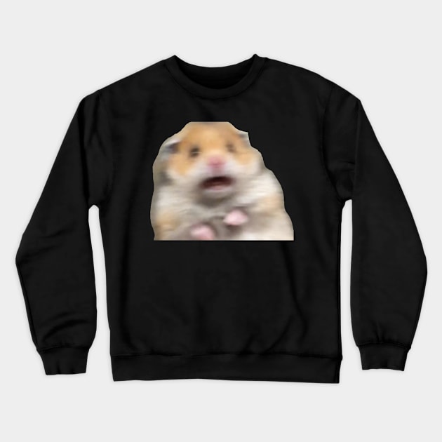 Hamster meme Crewneck Sweatshirt by idkco